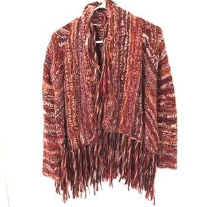 FREE PEOPLE frayed jacket